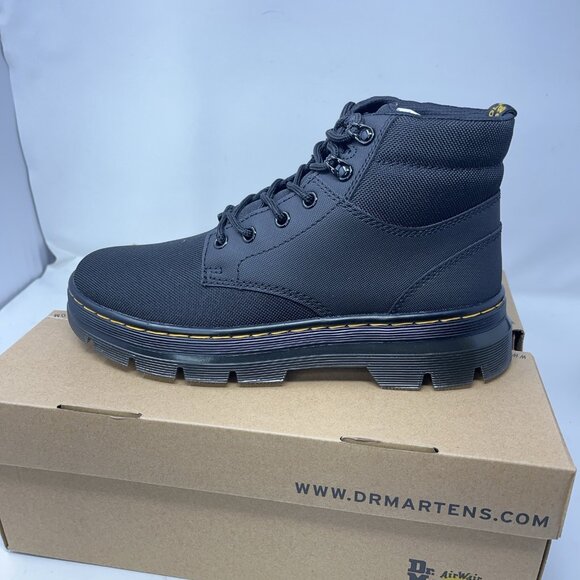 Dr. Martens Unisex Rakim Fashion Boot, Black Extra Tough 9 US Men 10 US Women - Picture 2 of 14